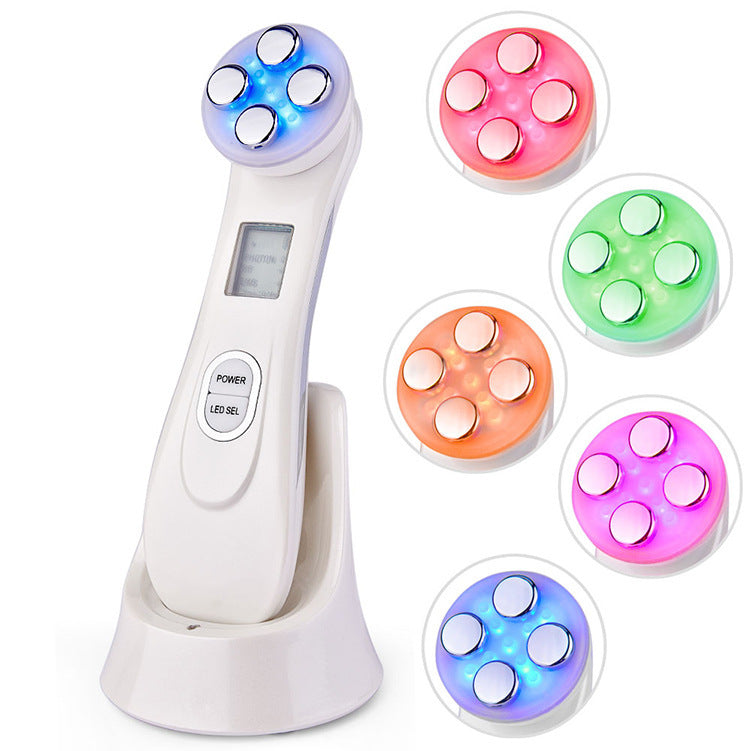 Multifunctional Skin Rejuvenation Device – Deep Cleansing, Lifting & Anti-Aging (Black & White)