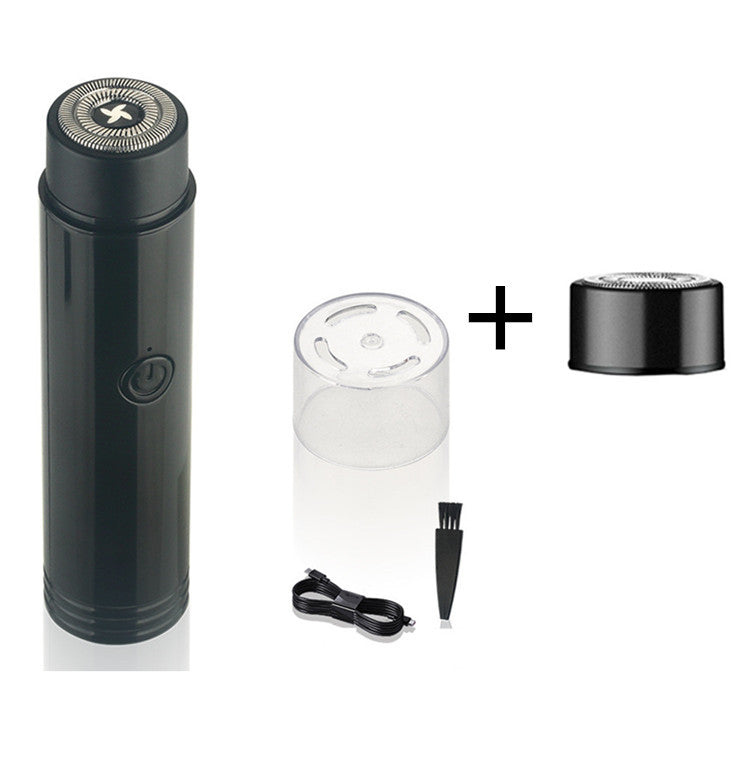 Mini Rechargeable Electric Shaver – Portable Grooming Tool for Men (USB Powered)