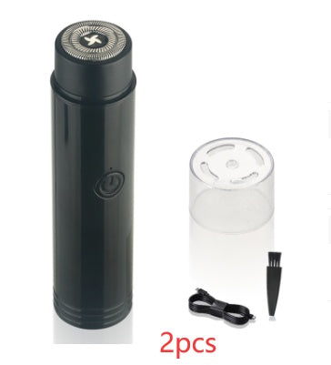 Mini Rechargeable Electric Shaver – Portable Grooming Tool for Men (USB Powered)