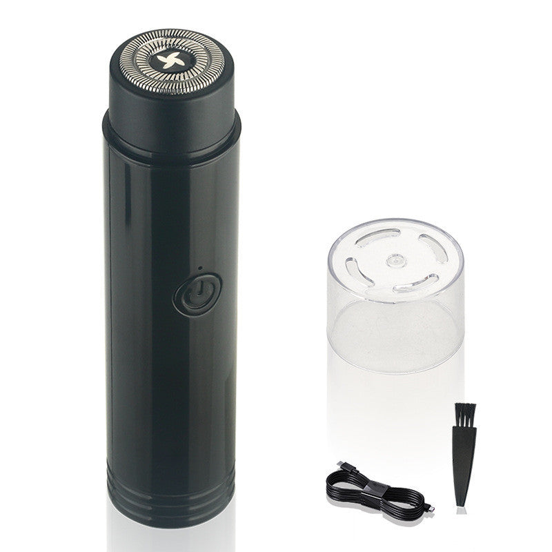 Mini Rechargeable Electric Shaver – Portable Grooming Tool for Men (USB Powered)