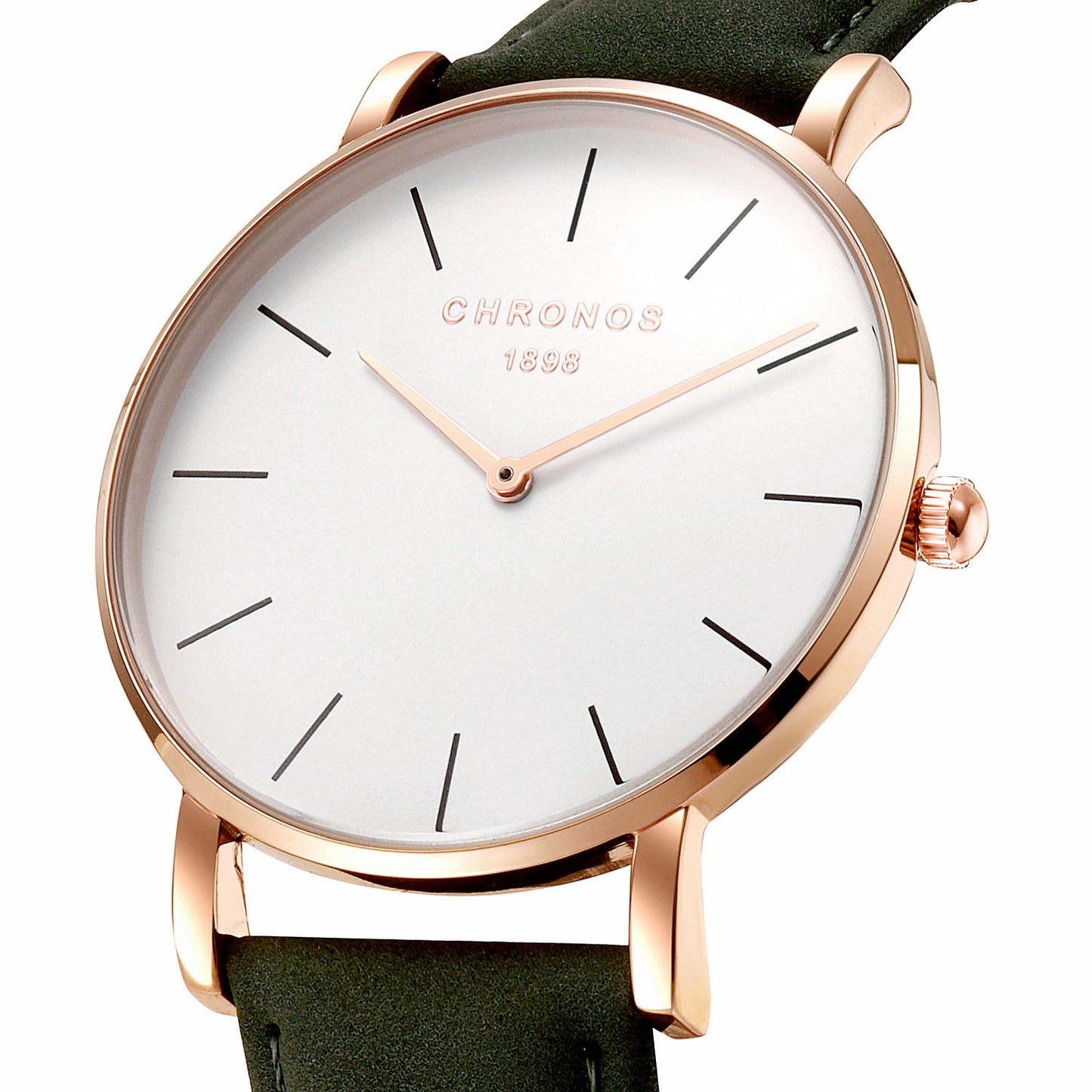 Men’s Ultra-Slim Waterproof Wristwatch – Casual Classic with Leather Strap