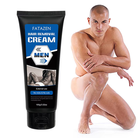Natural Hair Removal Cream for Men – Smooth & Gentle Depilatory (100g)